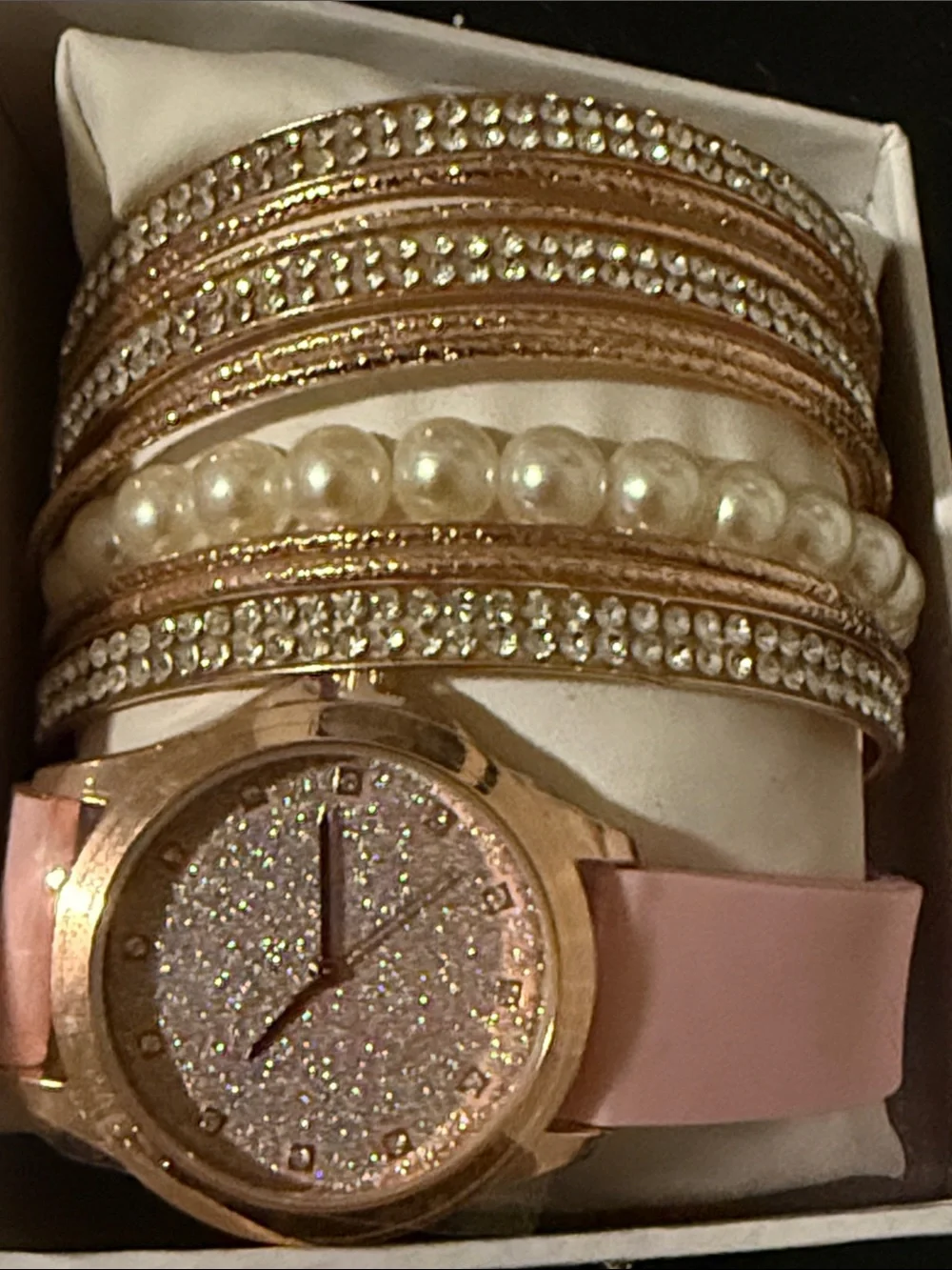 MZ Berger & Co pink watch